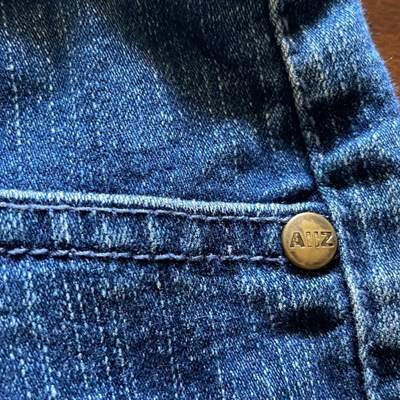 Women’s size waist 26 AIIZ Blue Denim Shorts - Picture 7 of 11